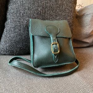 Roots Vintage Genuine Leather Camera Shoulder Bag